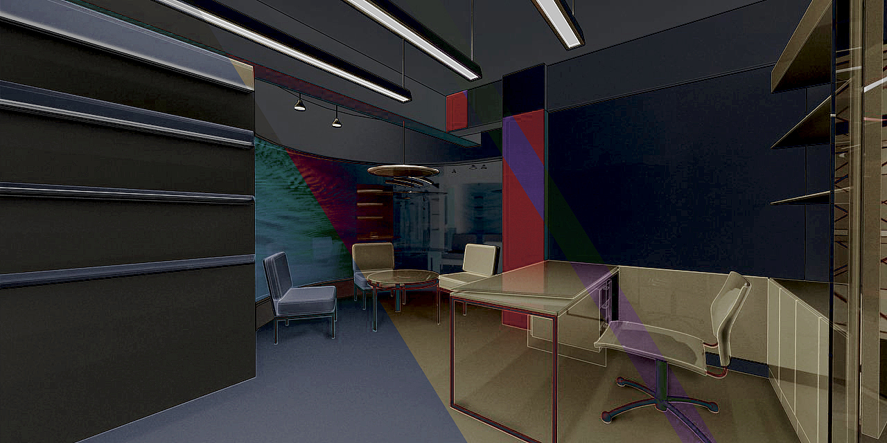 【设计日记】传媒公司办公室室内设计pv