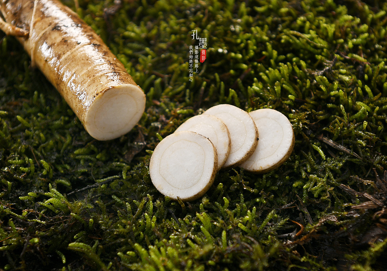 鲜人参产品拍摄