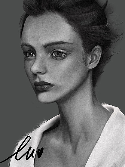 人像练习（图ZMjQ4MTM2ODM2） - 创作习作 - 站酷设计师CU_CHENG原创素材 - 站酷ZCOOL