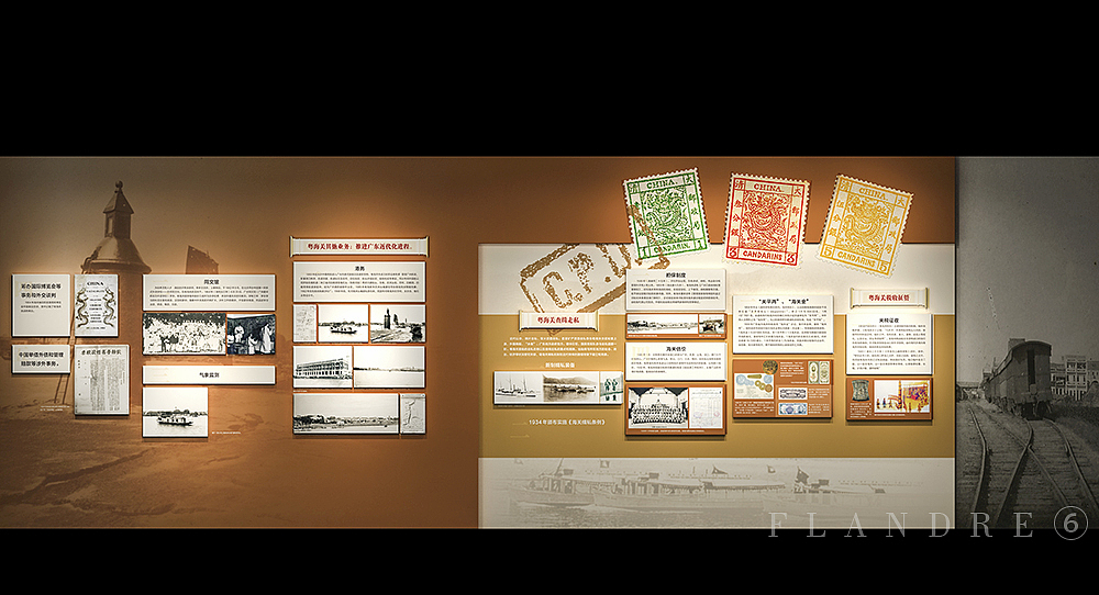 历史展厅-广州海关（图ZMTQ1MjY4NjA0） - 展陈设计 - 站酷设计师flandre6原创素材 - 站酷ZCOOL