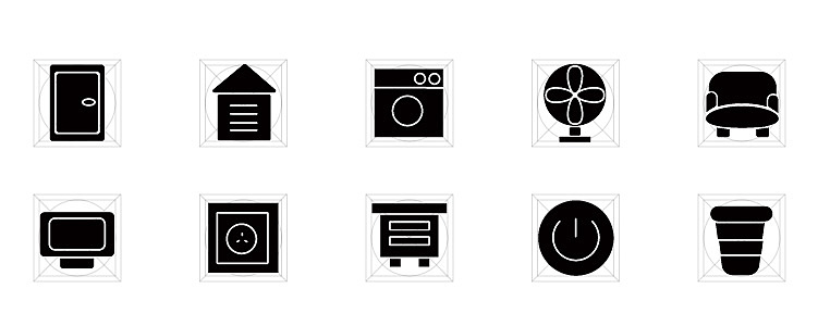 家居小图标（图ZMjI3NzI0NzAw） - 其他平面 - 站酷设计师吴鑫鑫鑫鑫原创素材 - 站酷ZCOOL