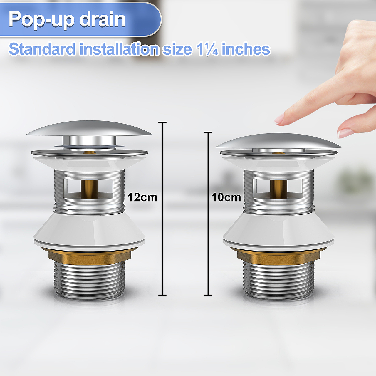 亚马逊主图 A+厨房下水道漏水伐