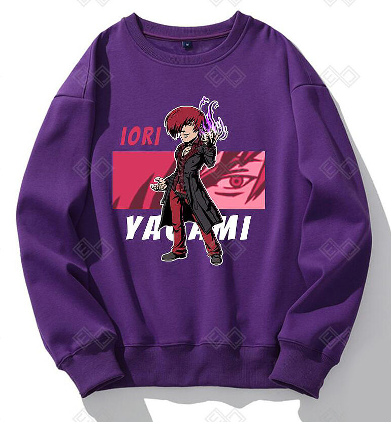 原创拳皇插画之八神登场!!