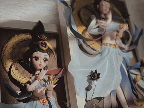原创粘土作品—《孤独的月》卡通版