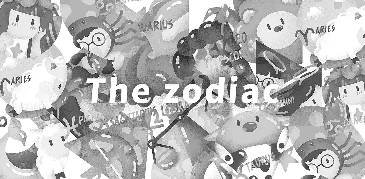 我眼里的星座（图ZMTYyMDk4MzYw） - 商业插画 - 站酷设计师哈比特er原创素材 - 站酷ZCOOL