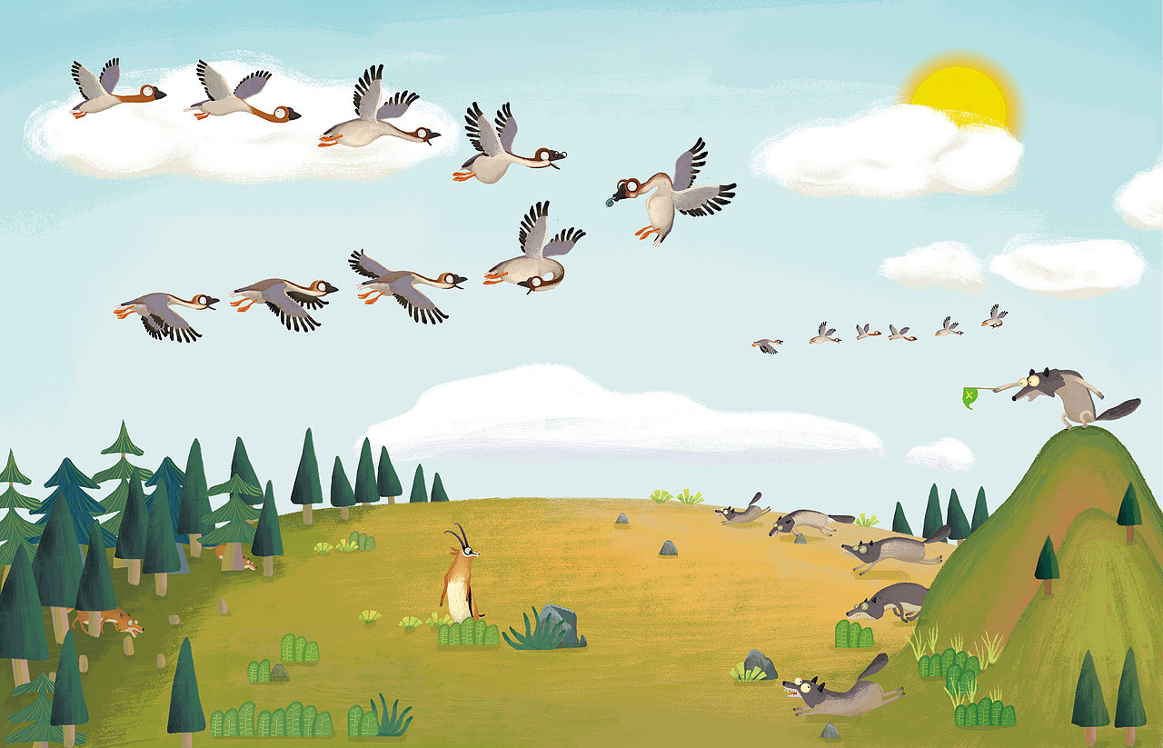 上帝视角（图ZMTk5NTMyMzI4） - 绘本 - 站酷设计师葫芦糊涂先生原创素材 - 站酷ZCOOL