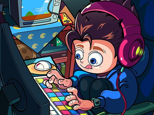 1024（個人主頁-ZNDUyNDI1NDQ=） - 商業(yè)插畫 - 站酷設(shè)計師吾柏紀(jì)原創(chuàng)素材 - 站酷ZCOOL