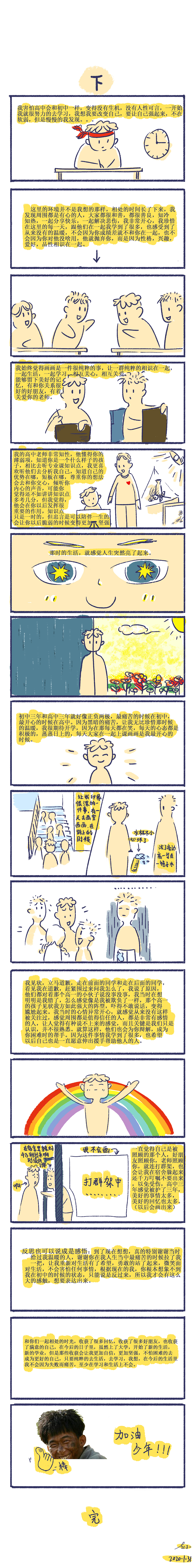 《条漫-关于我系列之自述》（图ZMjQxNTc4MTI4） - 短篇/格漫 - 站酷设计师插画师正正原创素材 - 站酷ZCOOL