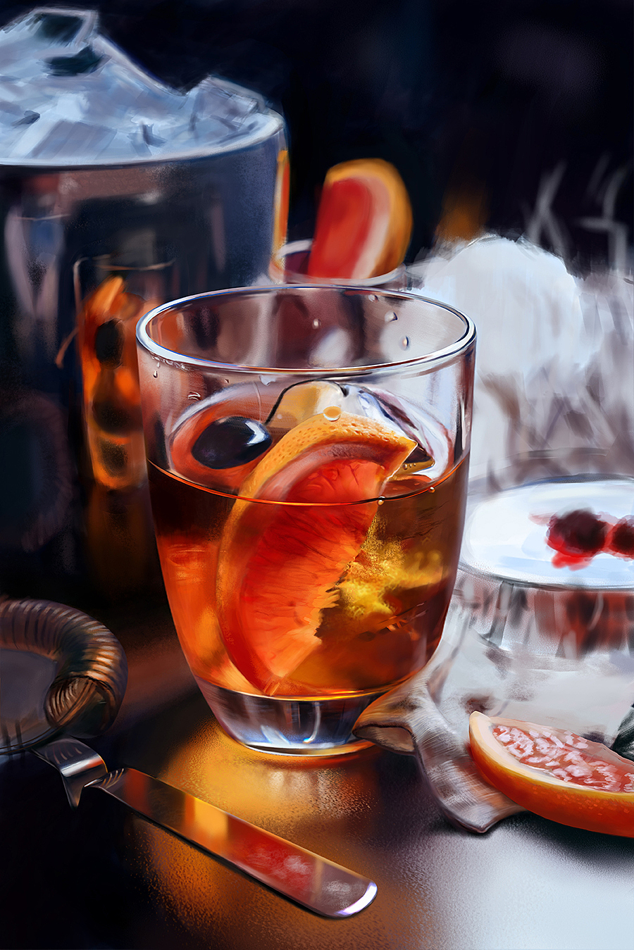 插画练习，超写实静物练习NO.2（图ZODg5Mjc1MDg=） - 创作习作 - 站酷设计师花花公仔原创素材 - 站酷ZCOOL