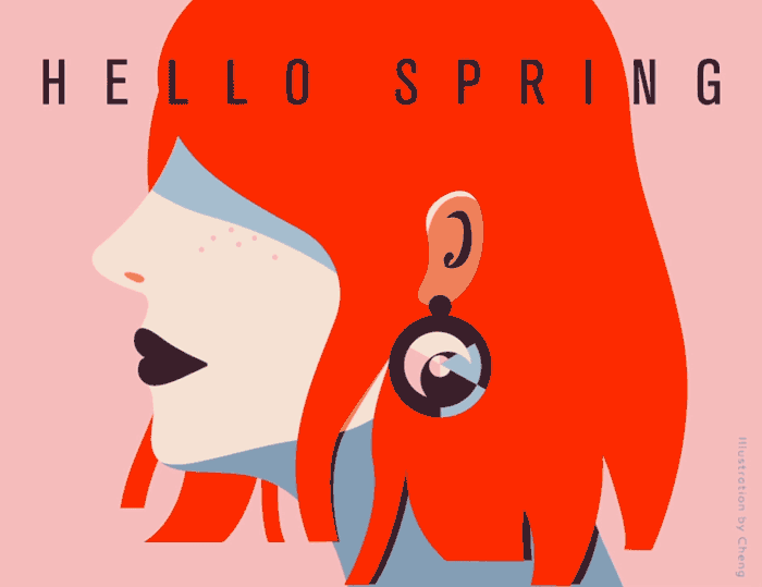 Hello Spring/Summer（图ZMTEzMDAzMDQw） - 艺术插画 - 站酷设计师卡爆彭原创素材 - 站酷ZCOOL