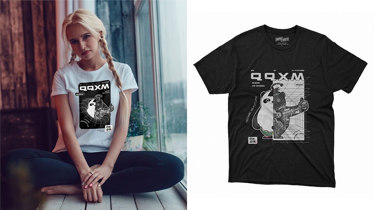 瞧瞧熊猫服饰设计