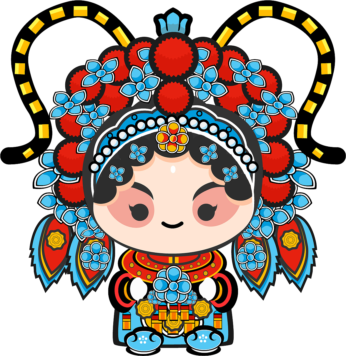 临摹插画 2.5D插画练习