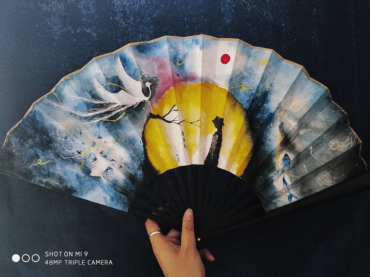 迷上了画扇子（图ZMjMyMjk4ODk2） - 工艺品设计 - 站酷设计师倾心淳卿原创素材 - 站酷ZCOOL