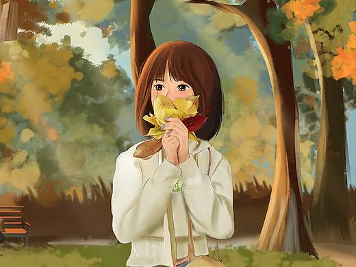 原创插画（个人主页-ZNDkyNTI0OTI=） - 创作习作 - 站酷设计师裙摆带着花儿原创素材 - 站酷ZCOOL