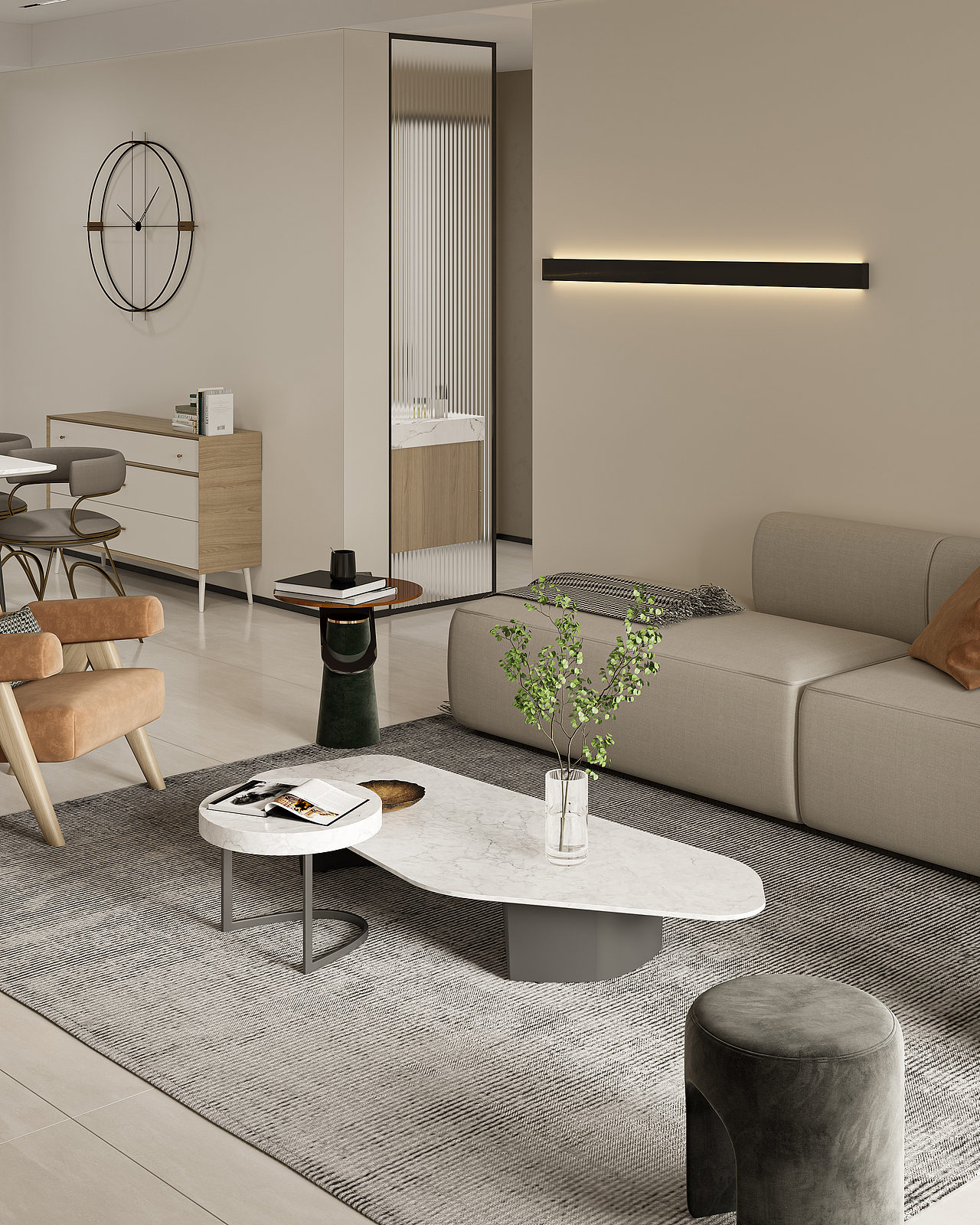 时令设计-现代平层项目