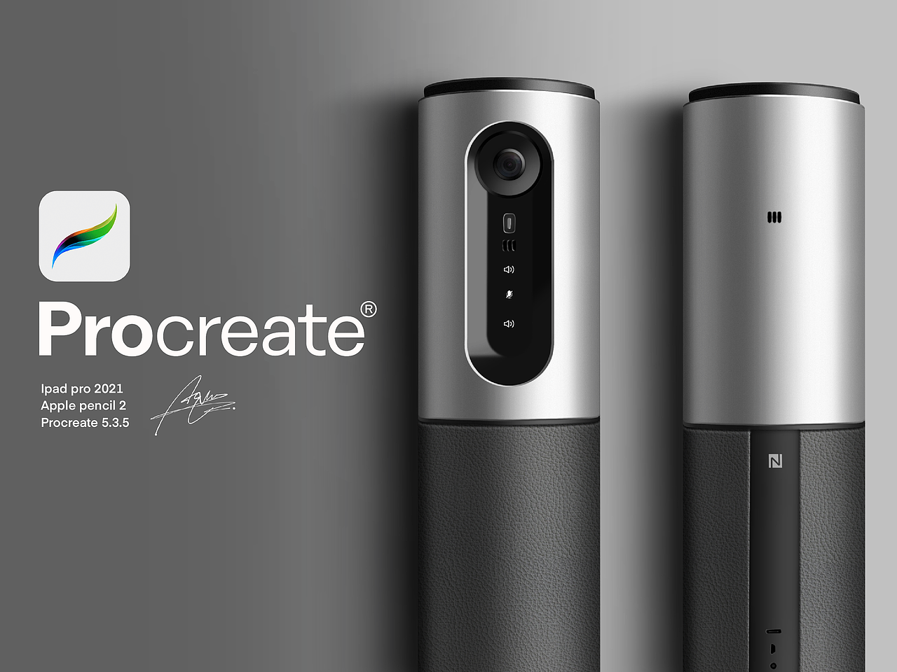 Procreate画产品真的不难🫡（图ZMzUzMzkxOTI4） - 其他工业/产品 - 站酷设计师Aqunzz原创素材 - 站酷ZCOOL