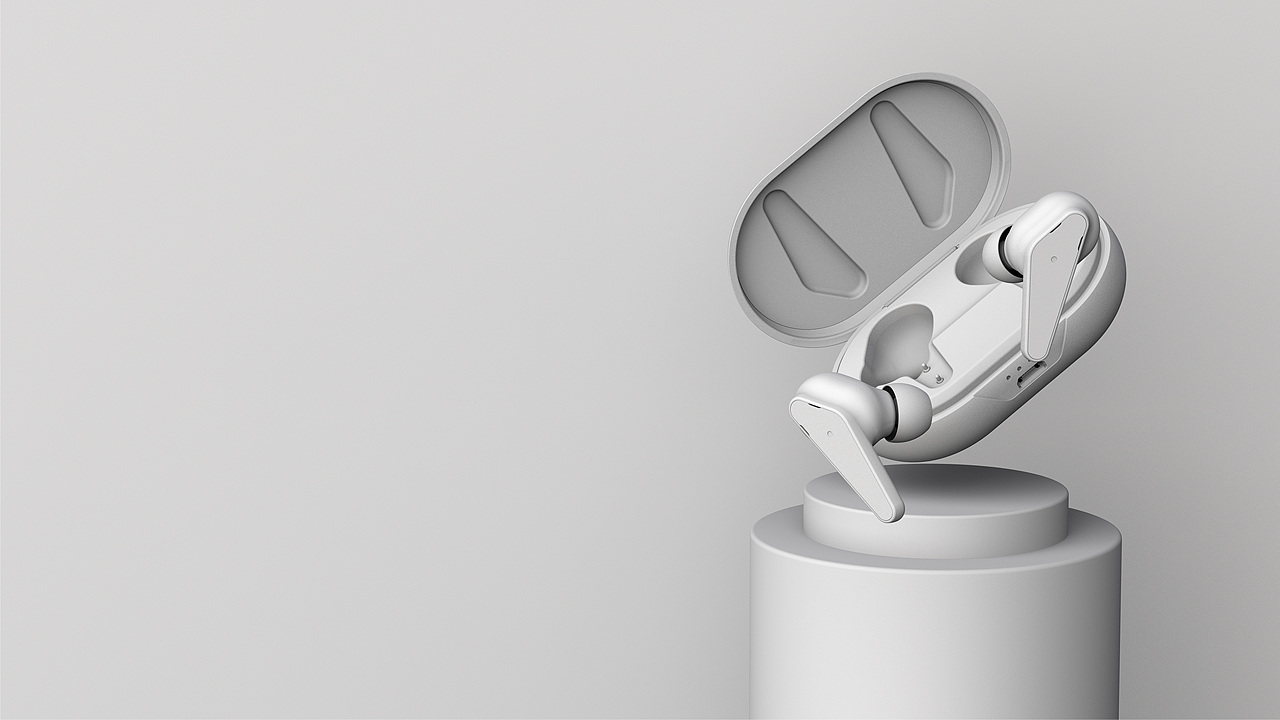 【 AIRPLUS 】—— 耳機(jī)渲染（圖ZMjAzMjYzNTEy） - 產(chǎn)品 - 站酷設(shè)計(jì)師MsaRose原創(chuàng)素材 - 站酷ZCOOL