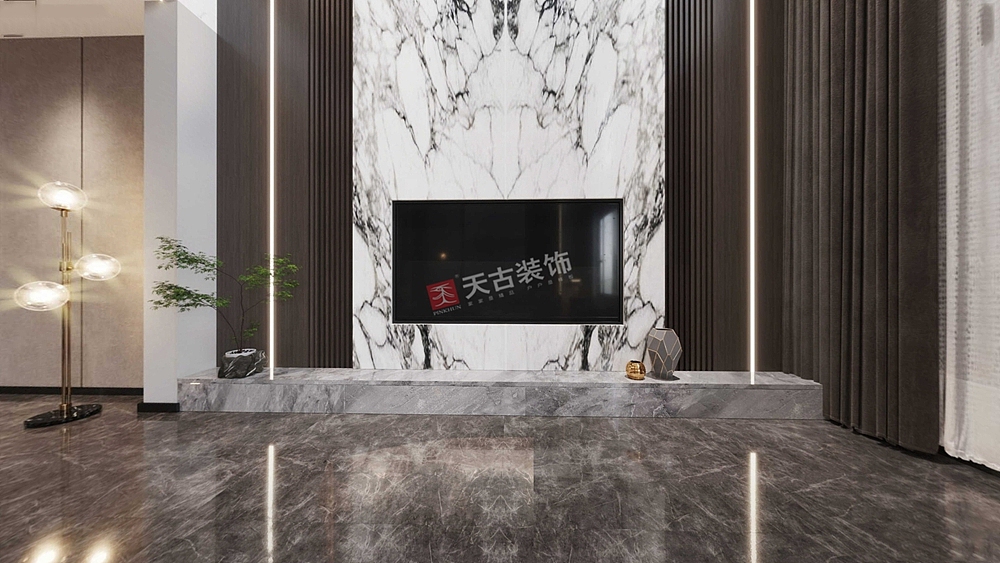 融创国博台装修,国博城北区别墅方案,天古梦空间李凤琴