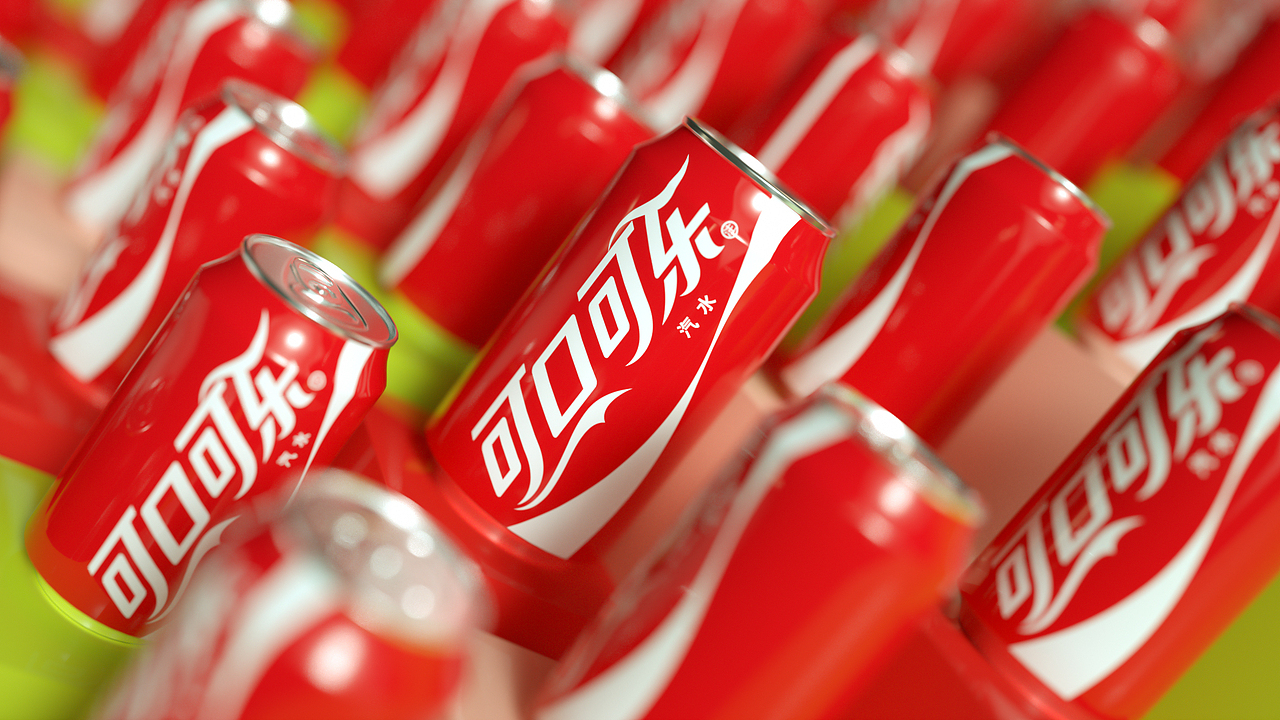 c4d+octane创意表现/可乐系列创意表现（图ZMTA5Nzc4ODA0） - 其他三维 - 站酷设计师o极点创意o原创素材 - 站酷ZCOOL