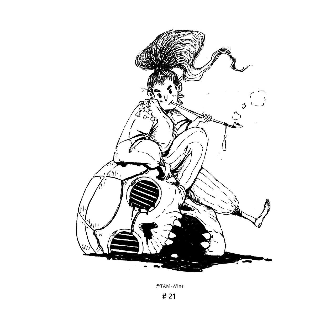 100 series of small illustrations in 2018 #13-23（图ZMTA5MjIyNzU2） - 创作习作 - 站酷设计师晴天白日梦原创素材 - 站酷ZCOOL