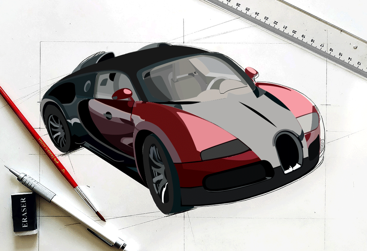 BUGATTI_兔子小可糖站酷ZCOOL