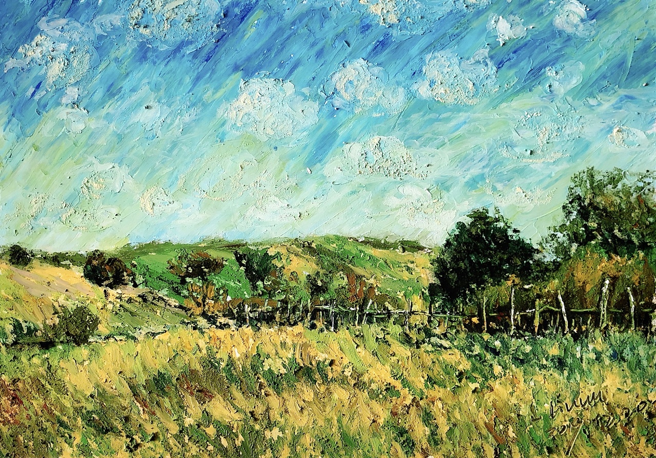 油画棒与印象派