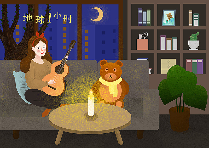 节日插画作品集（图ZMTQ5Mzk5NTA0） - 商业插画 - 站酷设计师优迪原创素材 - 站酷ZCOOL