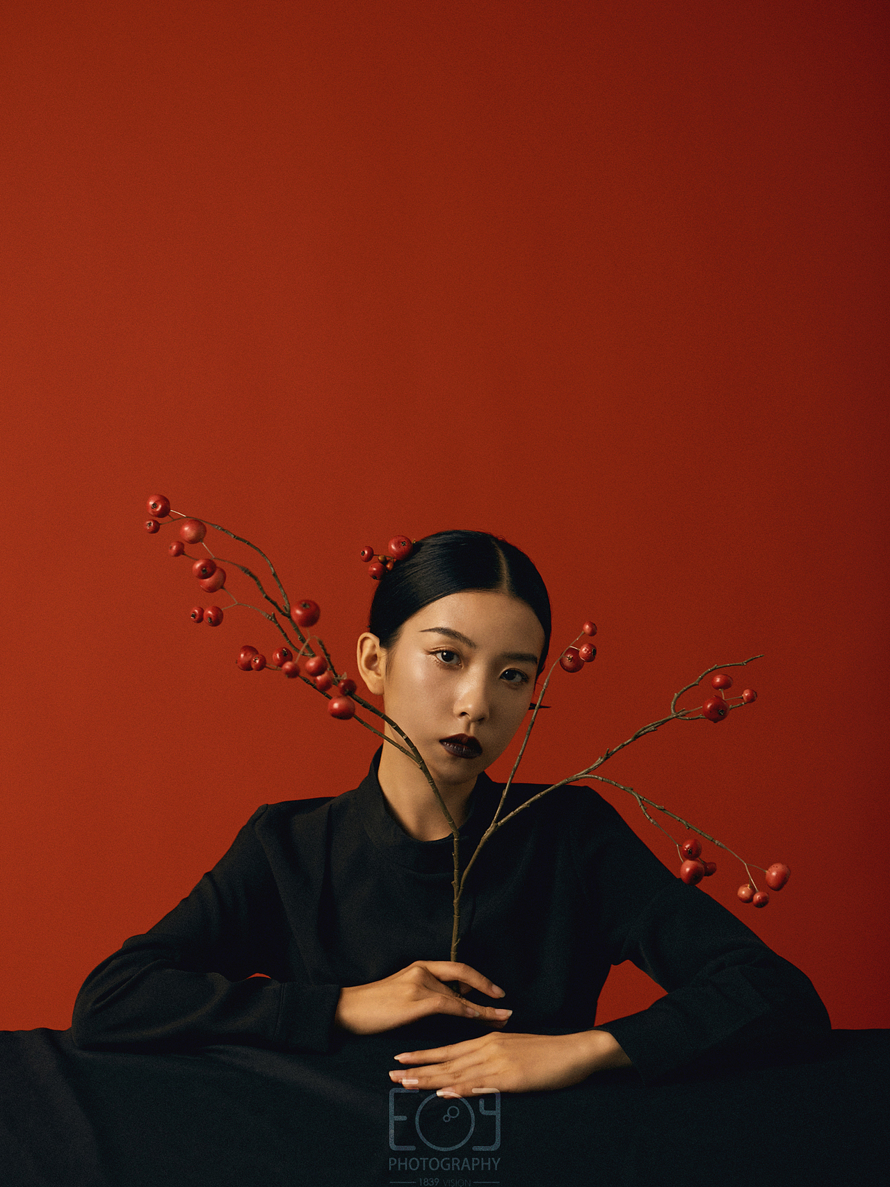 复古红（图ZMjU3NzU4NDU2） - 人像摄影 - 站酷设计师1839VISION原创素材 - 站酷ZCOOL