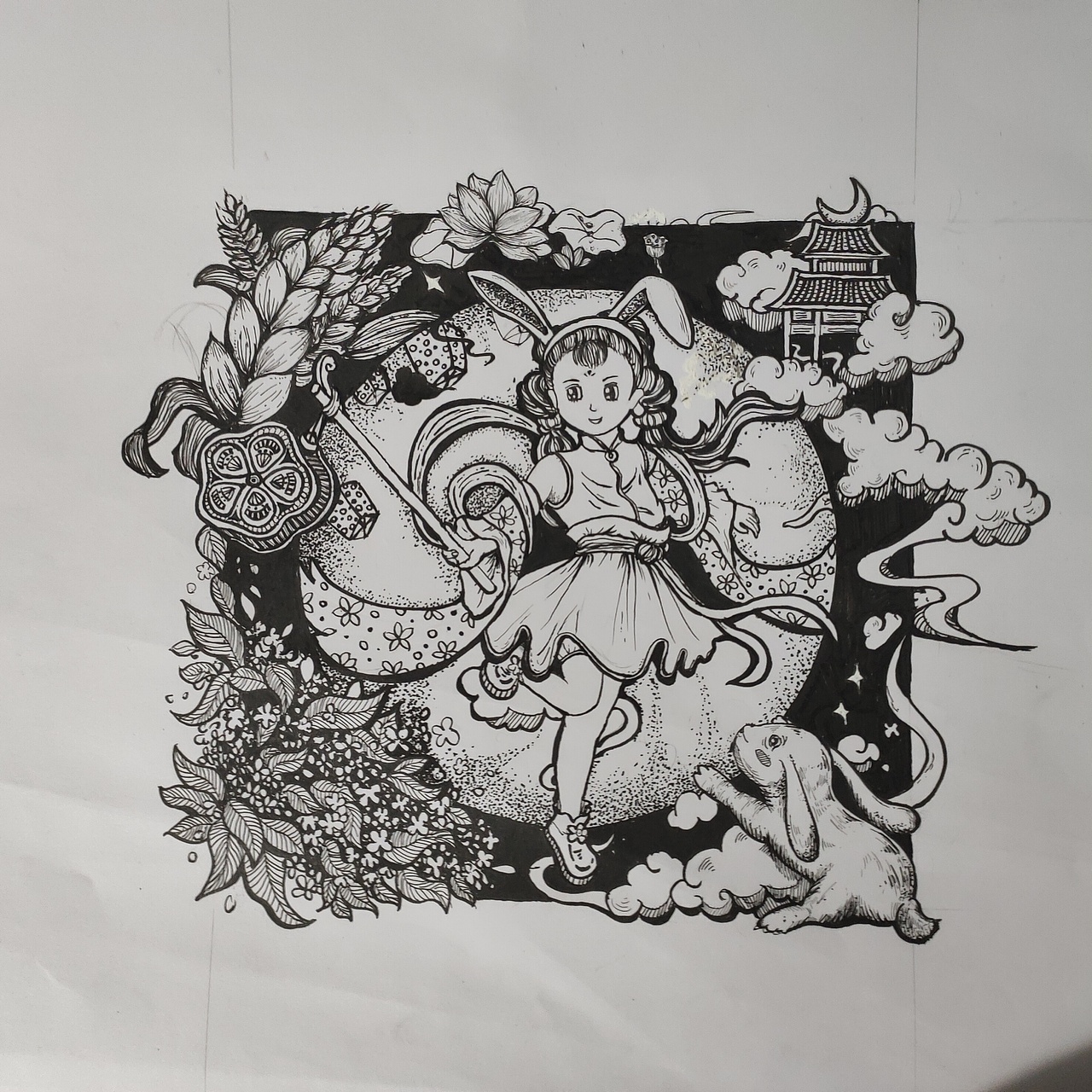 黑白装饰画滁州|设计爱好者z825650024|0|23原创作品/纯艺术