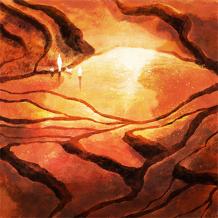 「元阳梯田」
我觉得橙色是活力的<br>就像狗扎进发光的梯田里洗了个澡<br>你认为橙色是成熟的<br>就像猫立在田梗边像个迟暮的老人