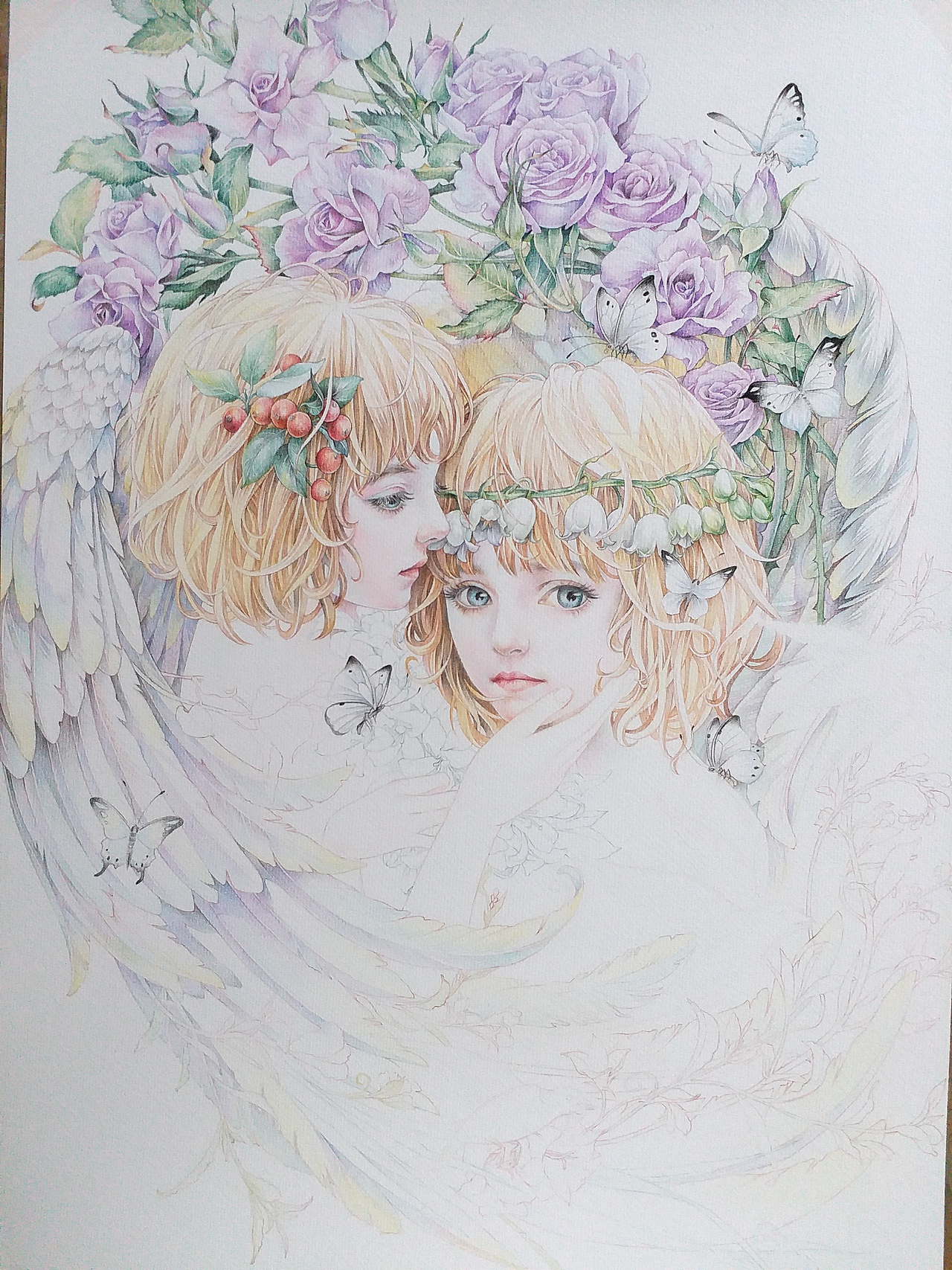 十二星座——双子座（图ZOTMwNDE2MDg=） - 绘画 - 站酷设计师kekebaby原创素材 - 站酷ZCOOL