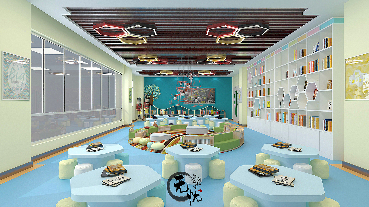 幼儿园空间设计（图ZMTczNTI4NjU2） - 家装设计 - 站酷设计师无忧设计制图原创素材 - 站酷ZCOOL