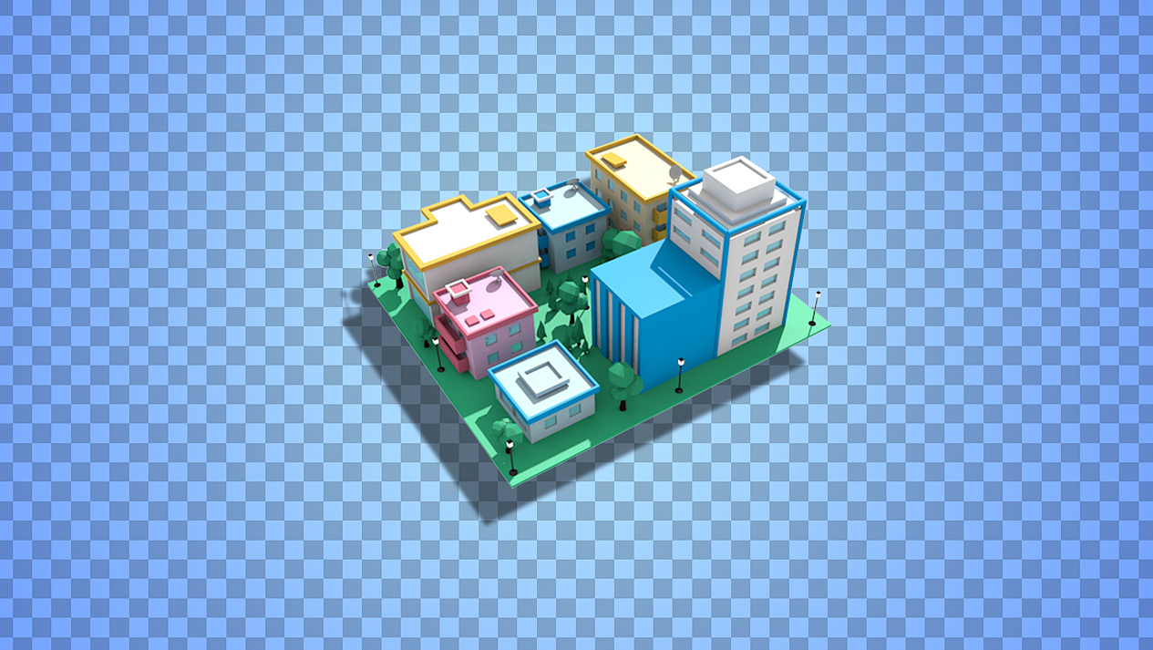 mini city（图ZNTcyNTQ0MTI=） - 建筑/空间 - 站酷设计师麻利菌原创素材 - 站酷ZCOOL