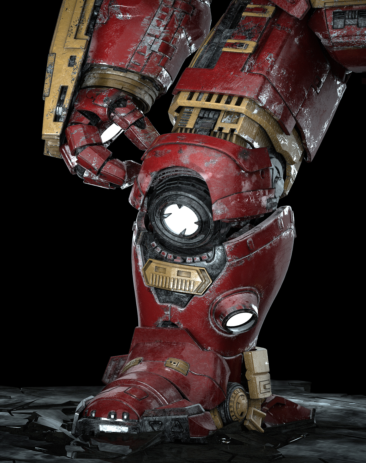 《复仇者联盟》——反浩克装甲：战损