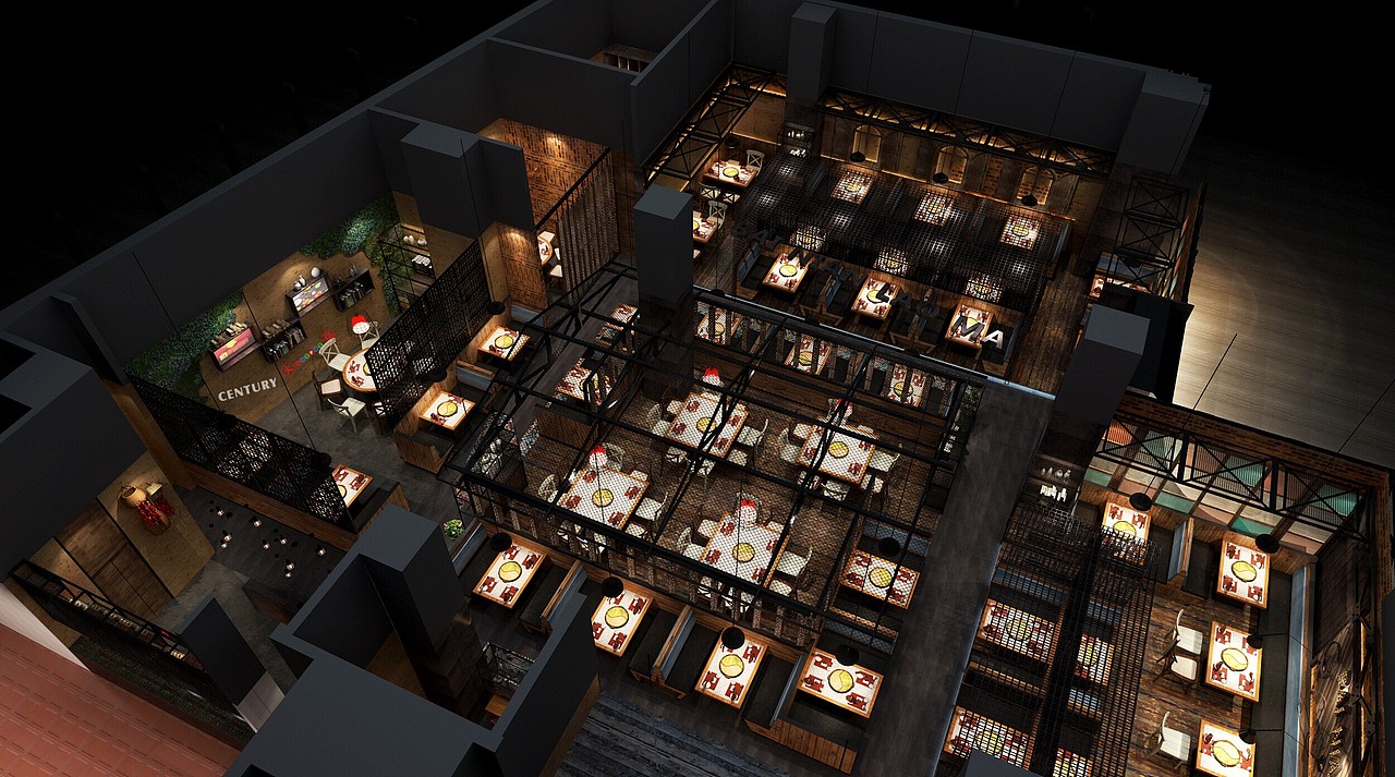 重庆火锅店设计