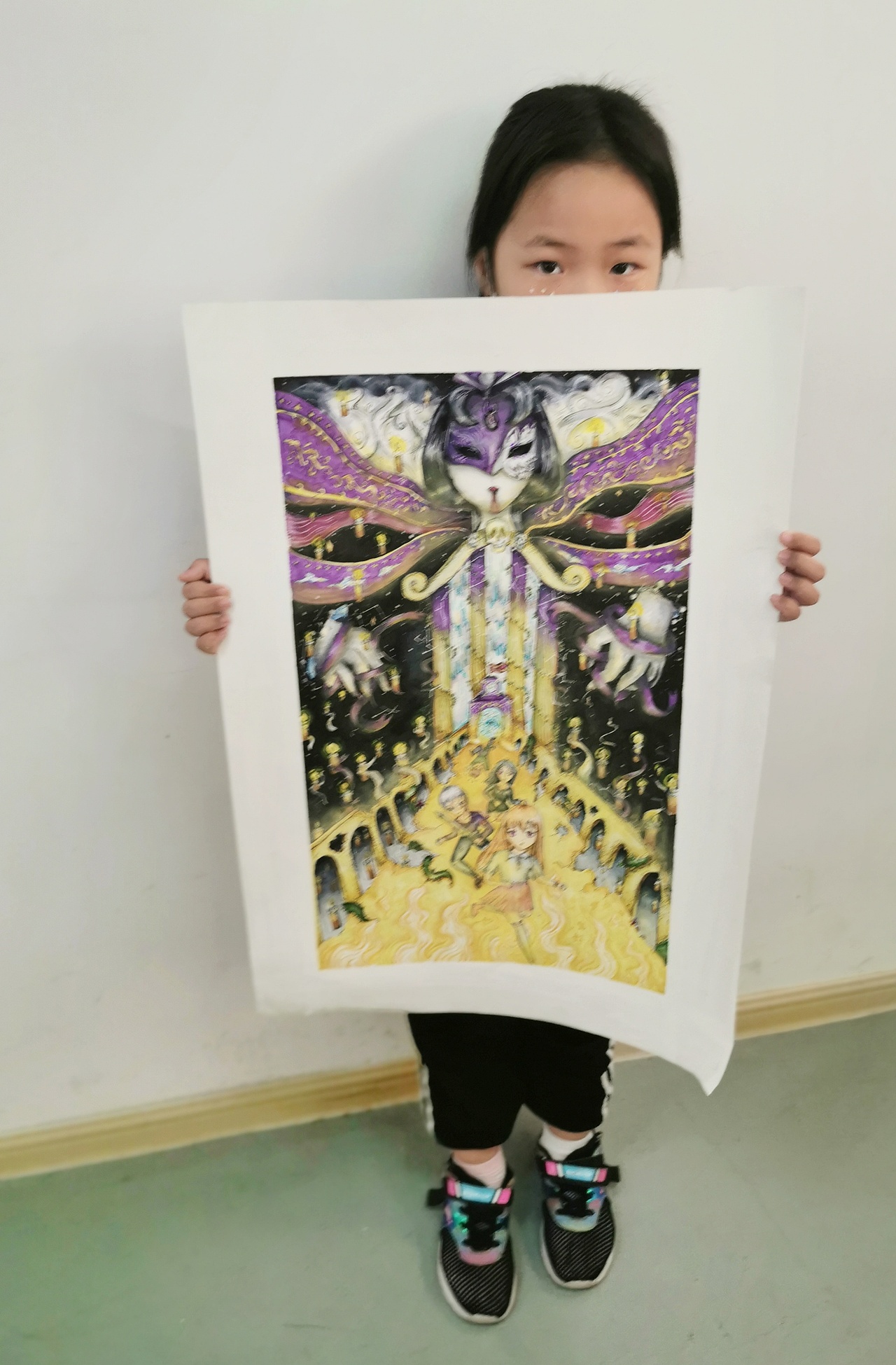 8岁插画师原创:逃出魔界