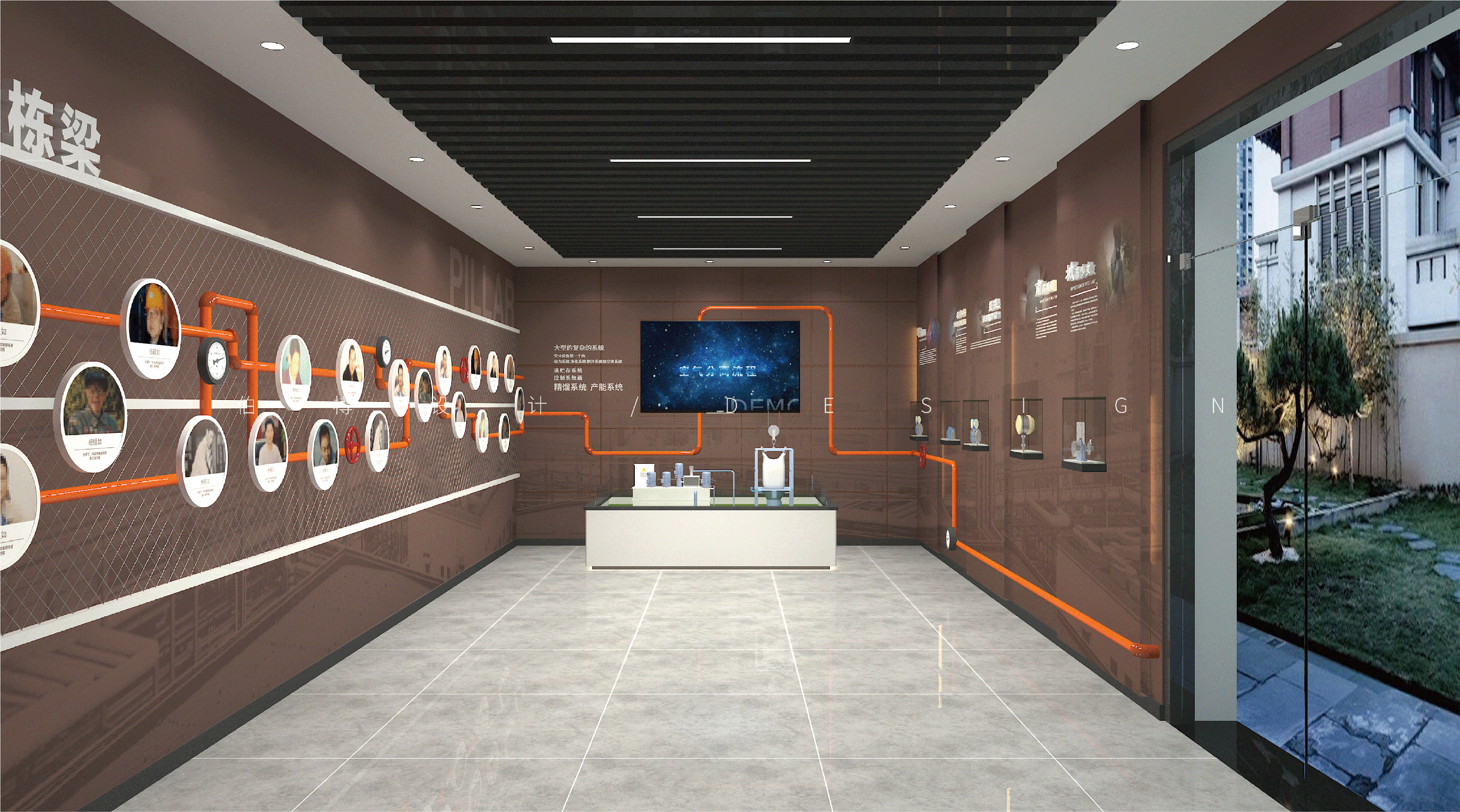 政企文化 - 东新街道杭氧社区文化家园展示设计(图ZMjg3NDI3Mjk2) - 其他空间 - 站酷设计师伯樽创意设计原创素材 - 站酷ZCOOL
