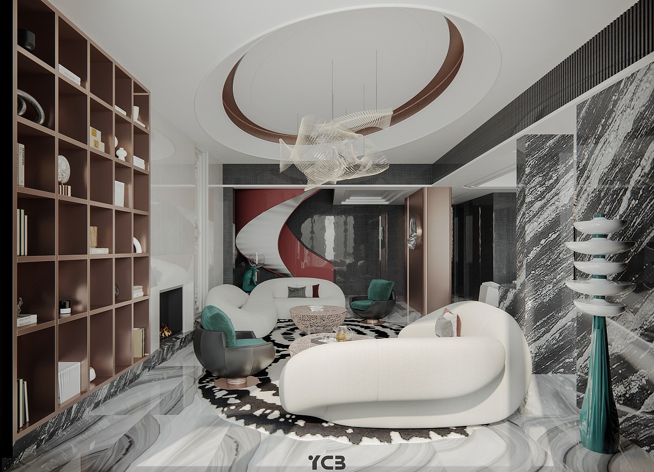 Modern style | 轻法式与现代相结合（图ZMjg5MDgwNzQw） - 家装设计 - 站酷设计师森林空间原创素材 - 站酷ZCOOL