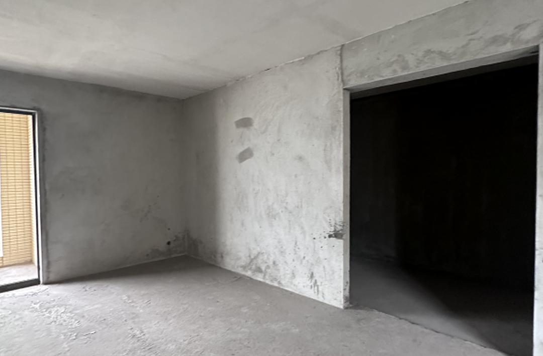 原创实景l LDK客餐厨一体化半开放式厨房