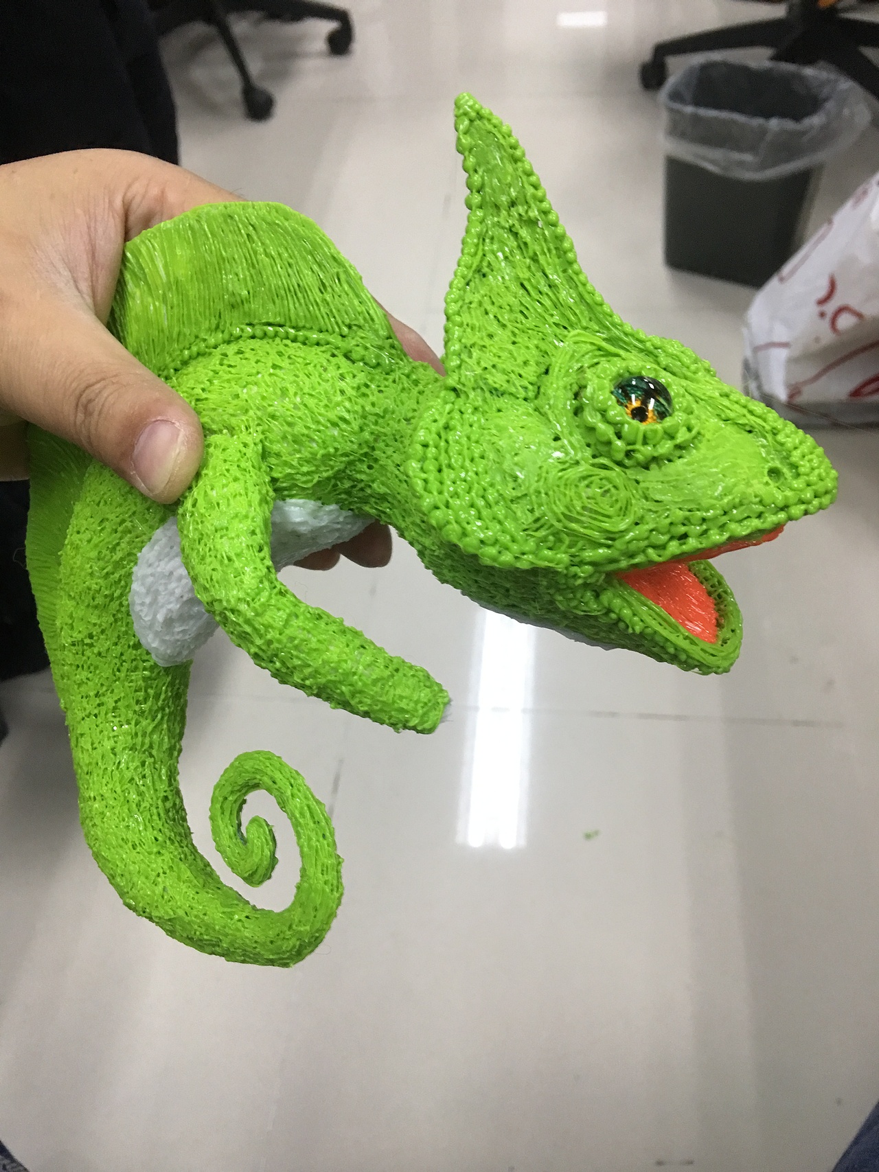 3d打印笔 蜥蜴绘制