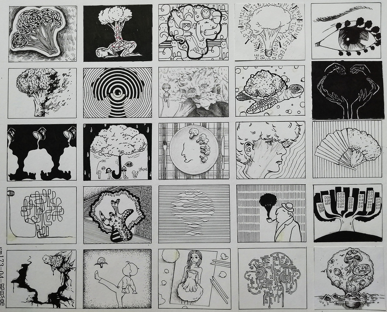 100副创意联想画_橘子橘子设计-站酷zcool