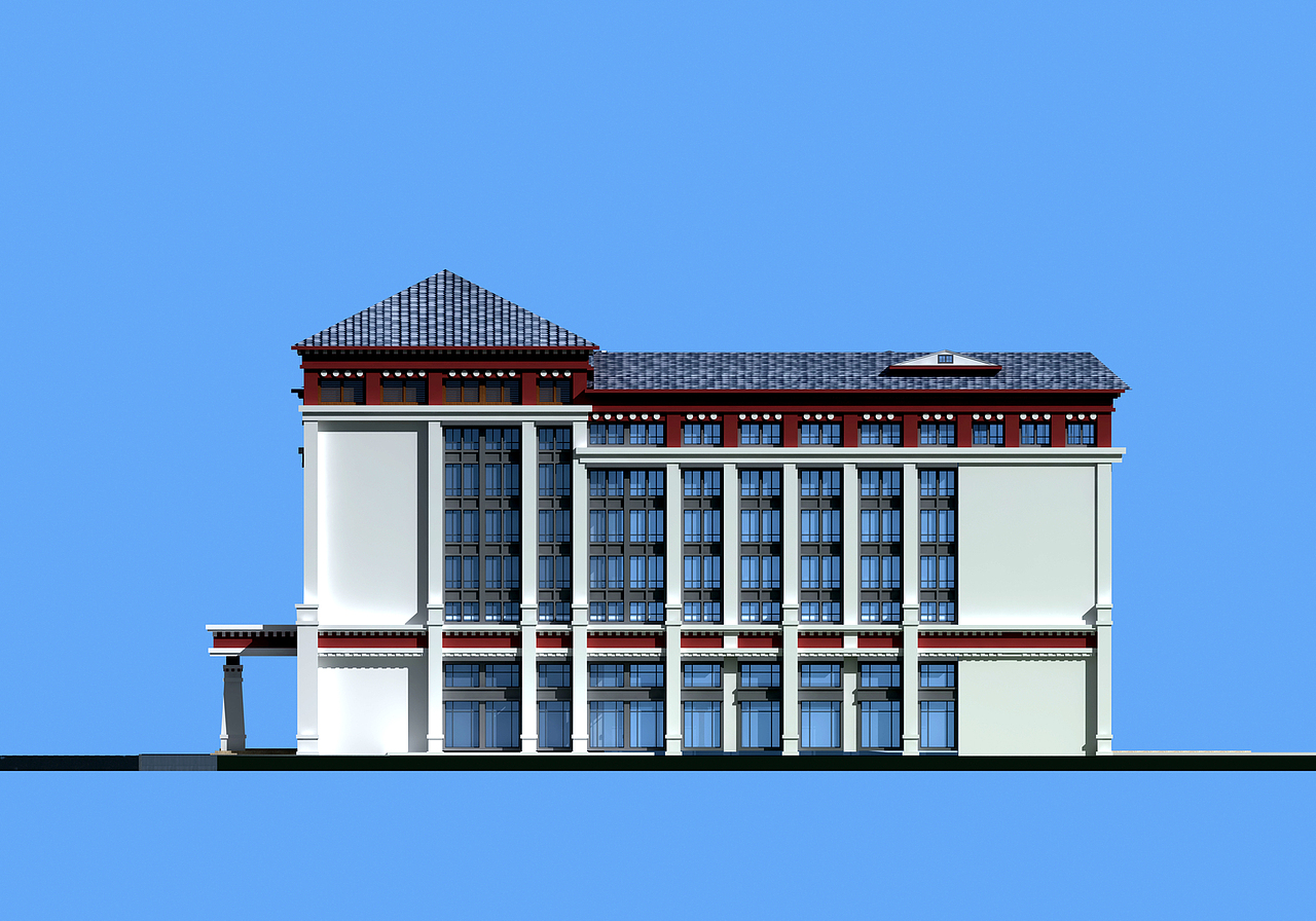 西藏藏式酒店设计