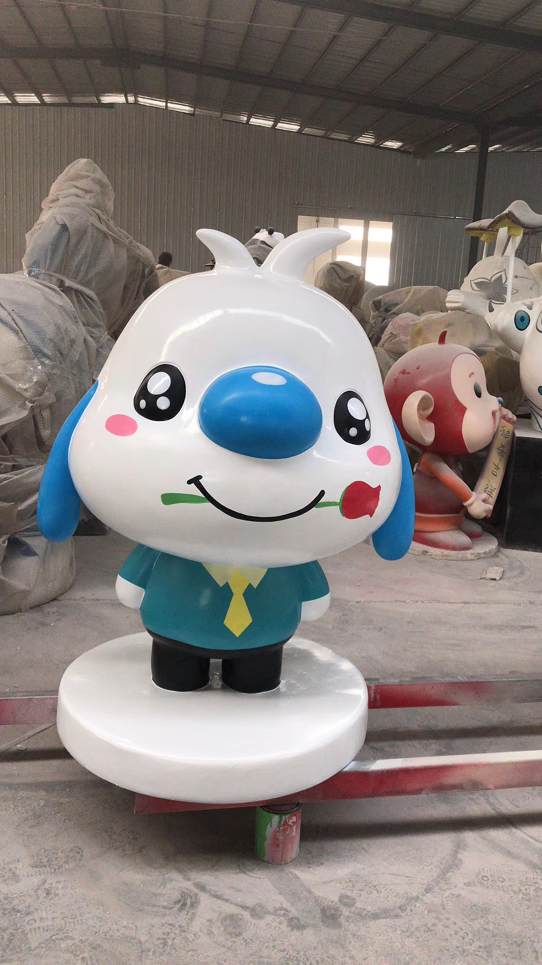 辛巴狗版权方授权泥土雕刻翻模制作花絮分享