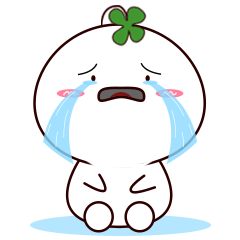 微信表情搜索:幸运宝宝作者:demo·戴头上长四叶草的宝宝,上辈子都是