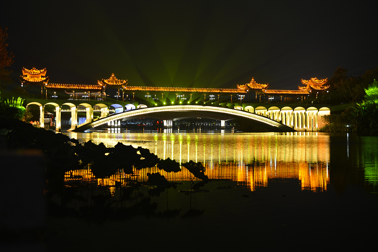 武宁夜景图片