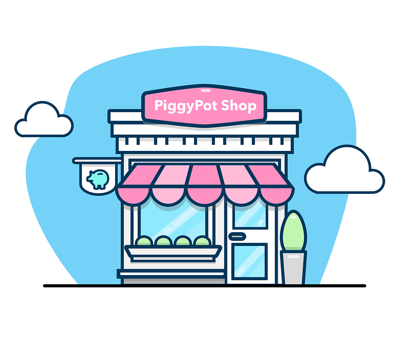 piggy shop - 临摹作品