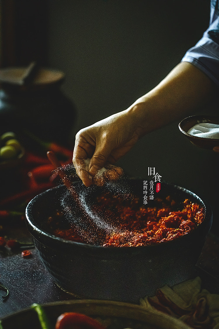 旧食|一组手工辣椒酱