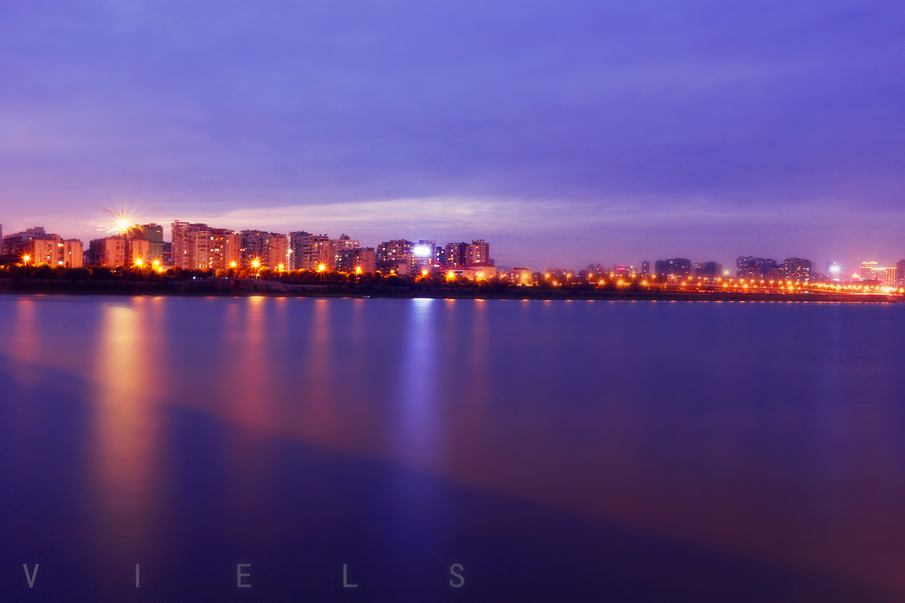 夜景湘江（图ZMzQxNDEwMzY=） - 风光摄影 - 站酷设计师Vie谨原创素材 - 站酷ZCOOL