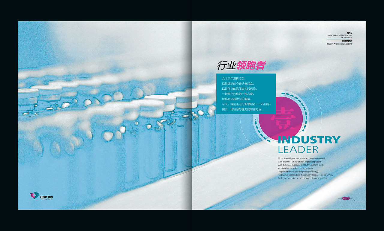 医药画册/石四药画册方案/飞机稿