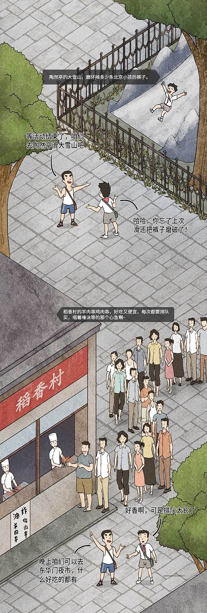 90年代北京男孩的一天（图ZMTE2MTQ1MzAw） - 短篇/格漫 - 站酷设计师喵乙己原创素材 - 站酷ZCOOL